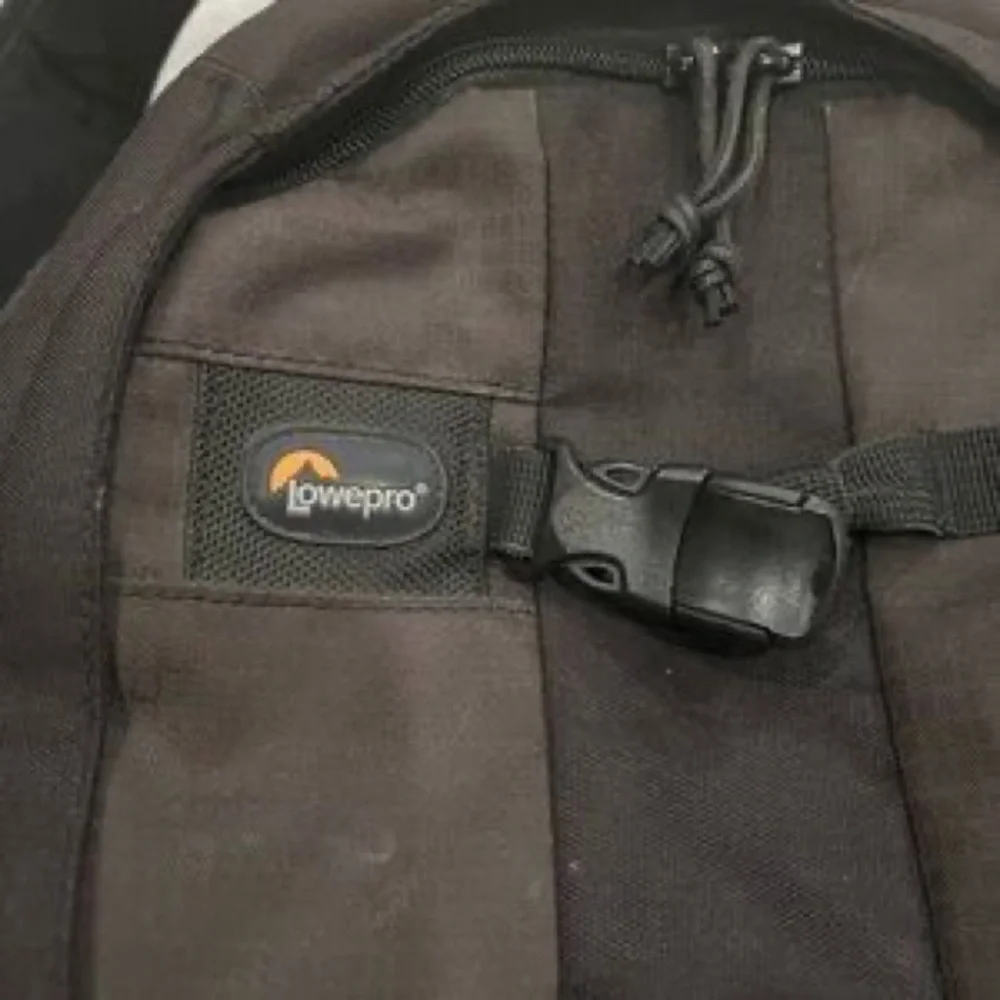 Men's Dark Brown Camera Backpack